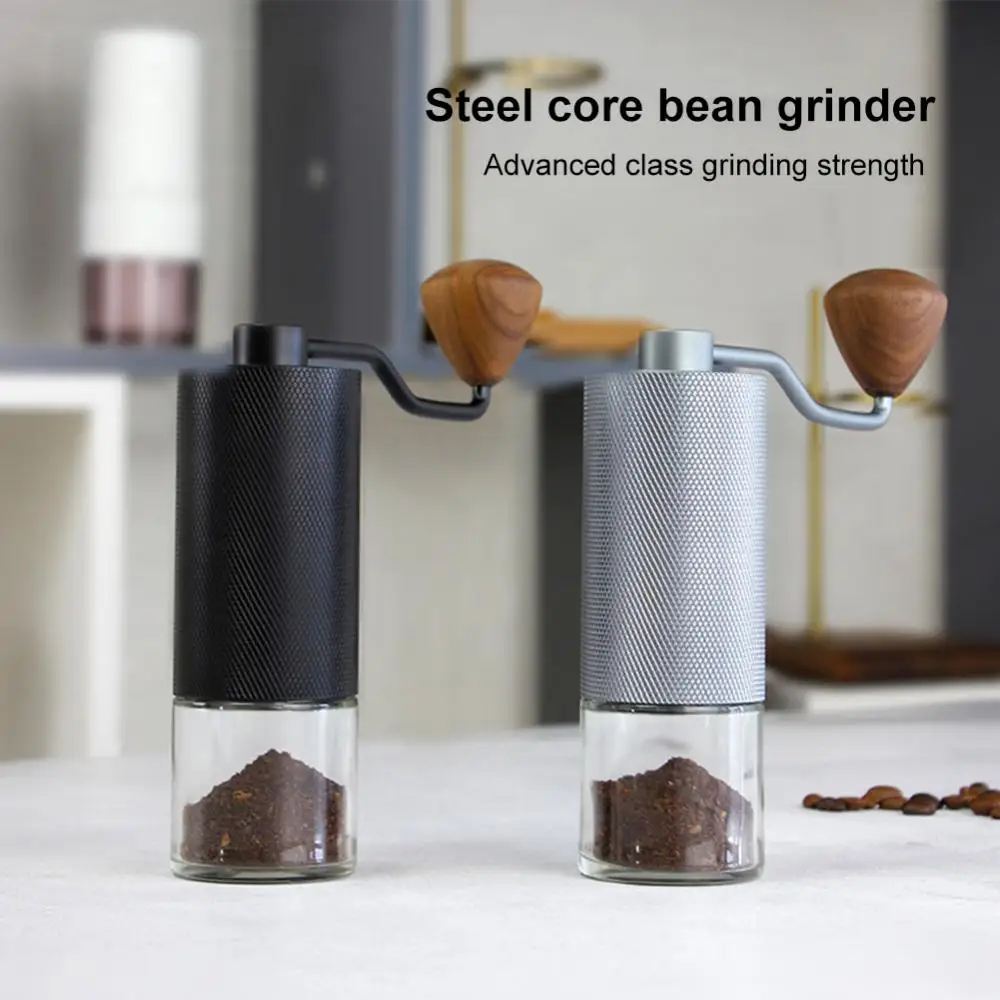 

Coffee Grinder Creative Manual Portable Visual Bean Storage High Quality Kitchen Accessories Wholesale Coffee Machine