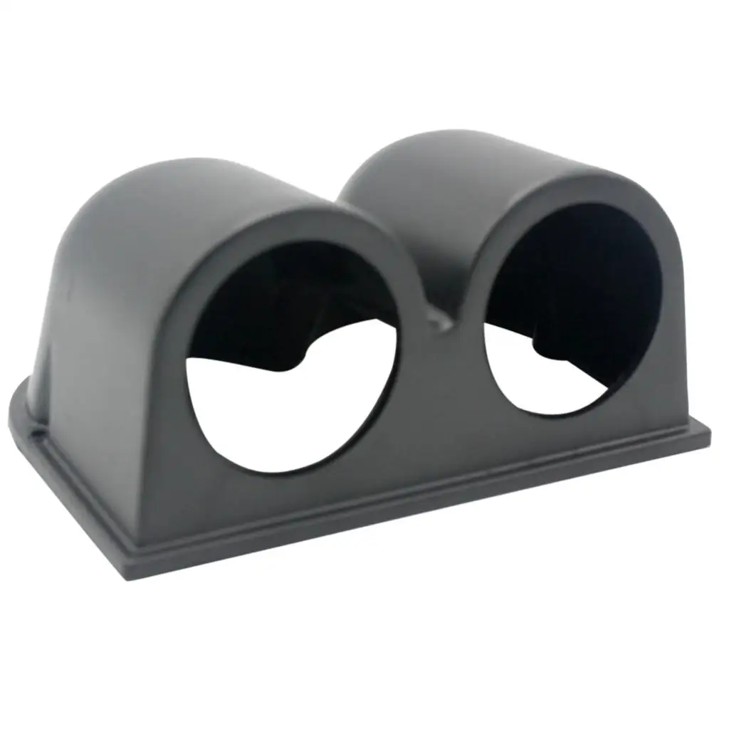 Universal 2&quot 52mm Black Case Hole Gauge Pod Car Motor Mount Holder