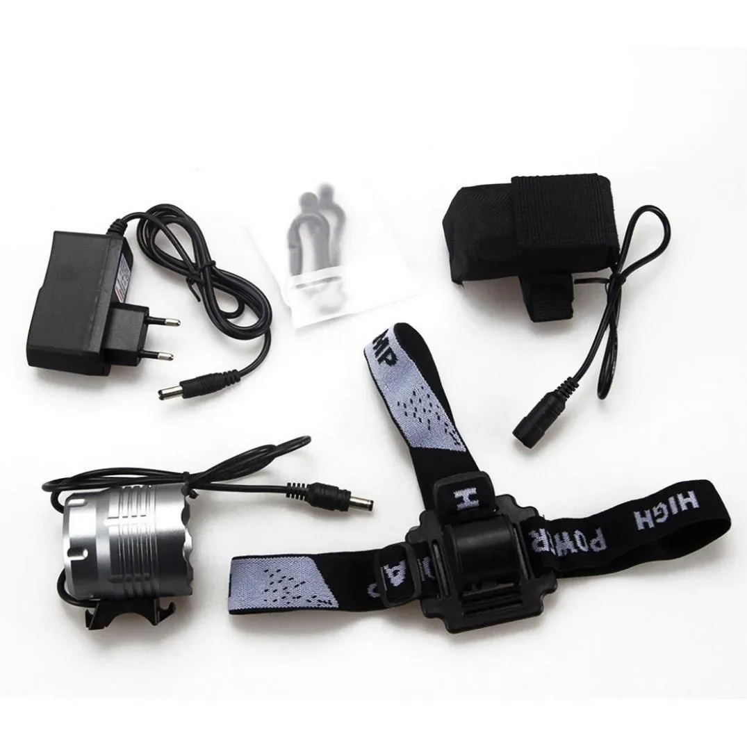 Фонарь для кемпинга и велосипеда водонепроницаемый 10000 лм 5x XM-L