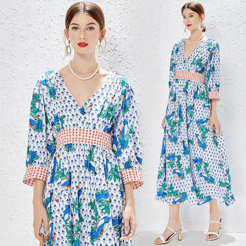 

Женское платье с открытой спиной, платье в полоску, с V-образным вырезом