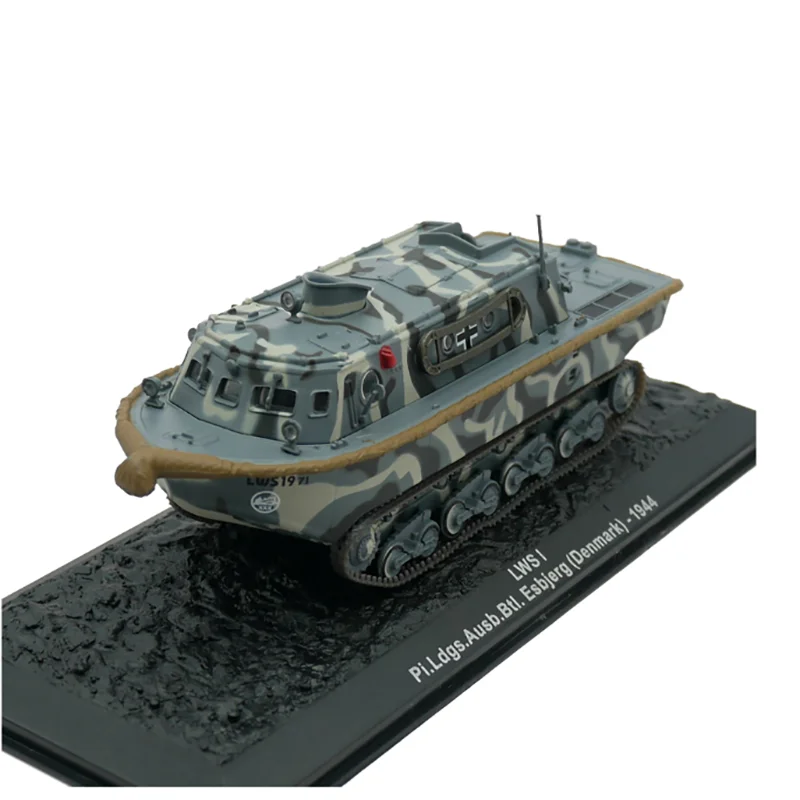 

Масштаб 1/72, LWS, Вторая мировая война, немецкий амфибия, бронированный миниатюрный литый под давлением танк, боевой автомобиль, искусственная игрушка для мальчика