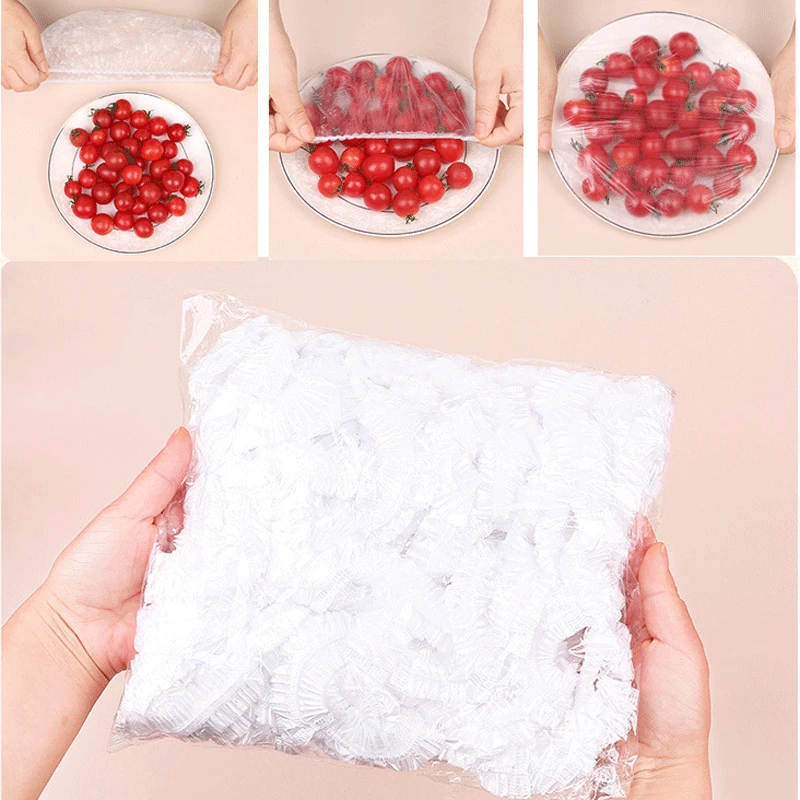 

Многоразовая Крышка для хранения продуктов, одноразовая шапочка для душа, эластичные пакеты для сохранения свежести продуктов, миски для ф...