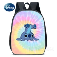 disney stitchs new backpack cartoon cute childrens school bag luxury brand large capacity travel boys and girls backpack