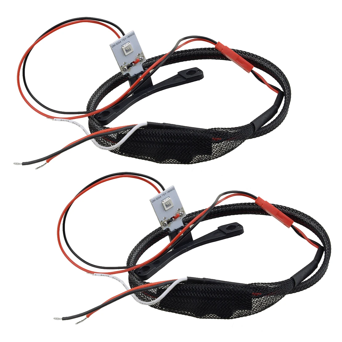

2Pcs 12V Universal Car Motorcycle Front Left Right Blue LED Devil Eyes Demon Evil Eye DRL for Projector Lens Headlight Retrofit