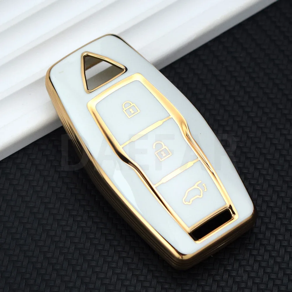 3/4 кнопки из ТПУ чехол для дистанционного ключа автомобиля чехол-брелок Mitsubishi