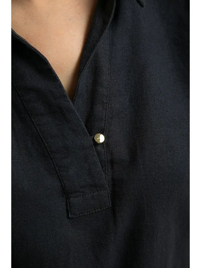 Женское платье Finn с разрезом, летнее макси-платье с цветочным принтом, круглым вырезом и длинными рукавами в стиле А-силуэт для офиса.