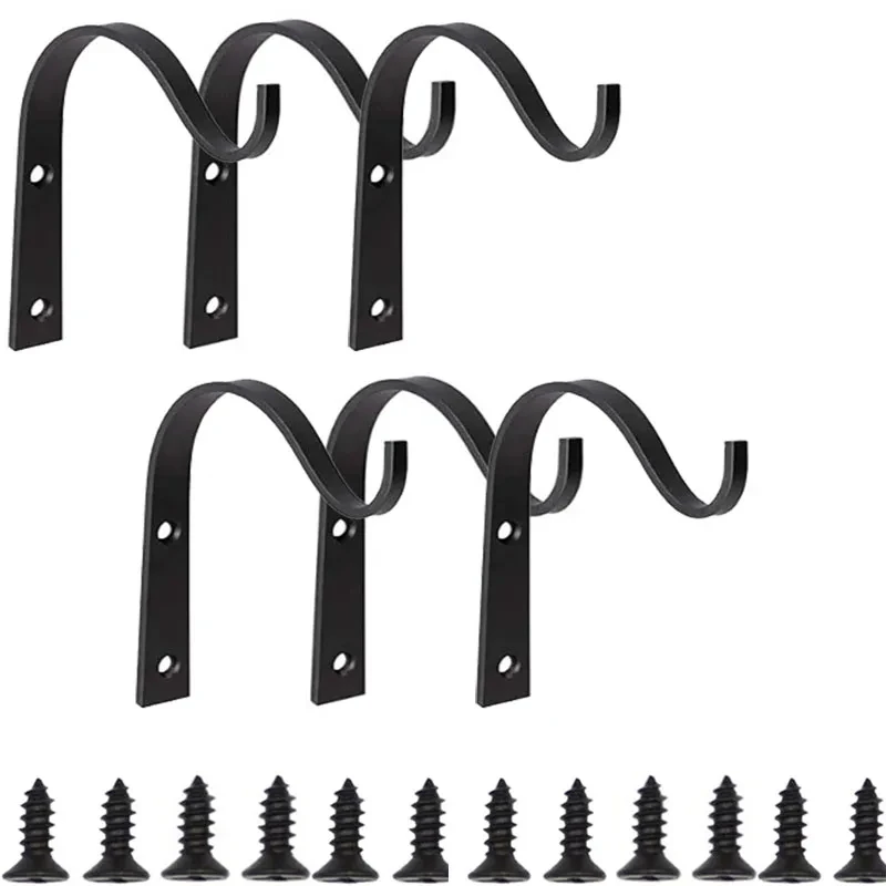 

Металлические крючки для цветочных горшков J-образной формы