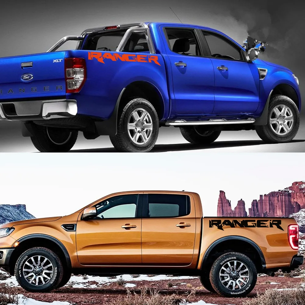 

2 шт., виниловые наклейки на автомобиль Ford Ranger
