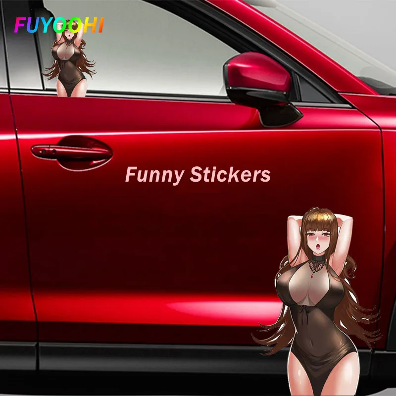 

FUYOOHI Exterior/Protection Funny Stickers Drogob Personality Occlusion Scratch PVC Car Decal Refrigerator Laptop Car Styling