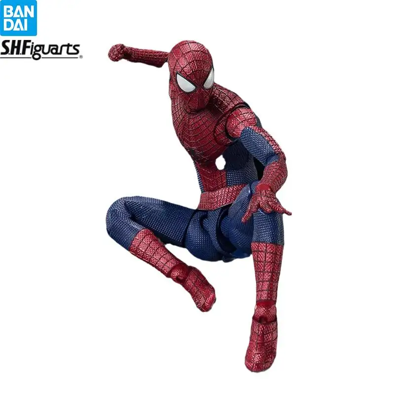 

Bandai S.H. Фигуртс эндрей Гарфилд Человек-паук нет дороги домой Удивительный Человек-паук Питер Паркер Аниме Фигурка экшн-модель игрушки подар...
