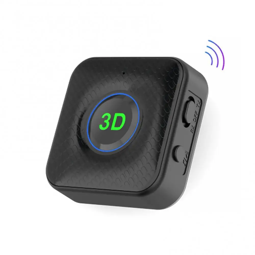 

High-definition Call 3d Sound Effect Receiver 250mah Audio Adapter Long Battery Life -compatible 5.1 For Android Ios