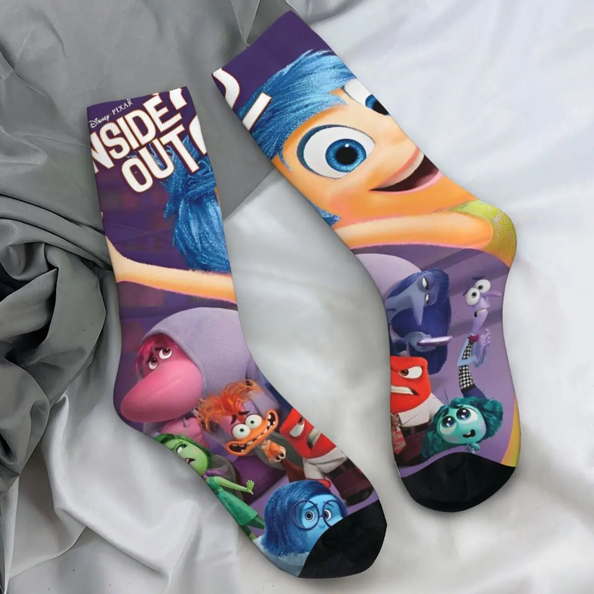 2 шт./партия мужские зимние носки с принтом