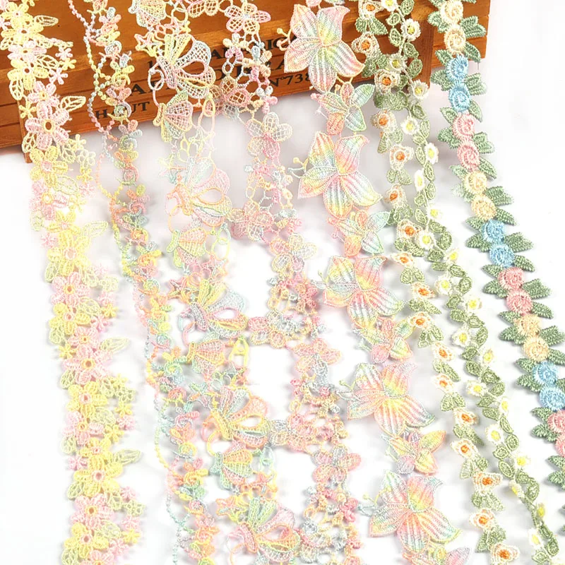 1 ярд 16-37 мм новая отделка кружево цветные бриллианты товары для рукоделия