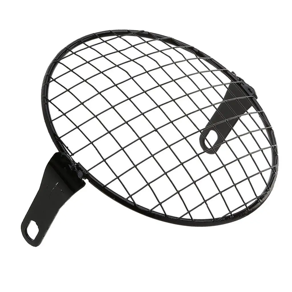 

Metal 6.3" Vintage Round Headlight Grill Protective Cover
