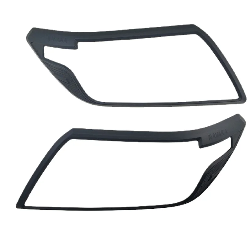 

For Nissan NAVARA NP300 2014 2015 2016 2017 2018 2019 ABS Front Headlight Cover Light Frame Sticker