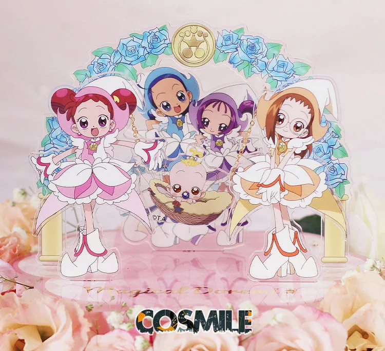 

Оригинальные ограничители Ojamajo Doremi Magic DoReMi Harukaze Fujiwara Hazuki Senoo Aiko Segawa Onpu Hana акриловая подставка Sa