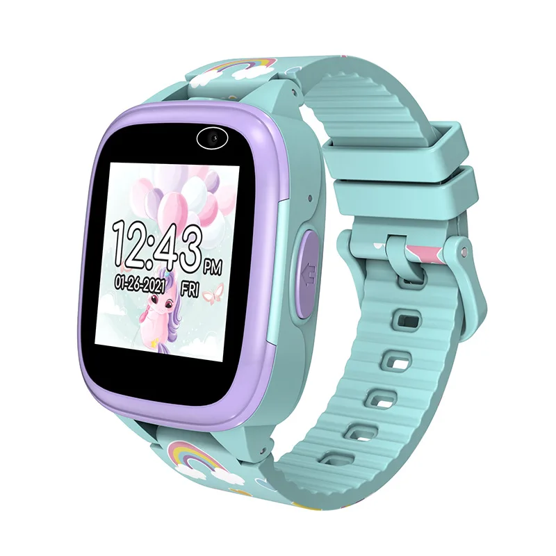 

Smart Watches Toys For Girls Kids HD Dual Watches Cameras with 15 Selfie Stickers Touchscreen Watch Intelligent Bracelet