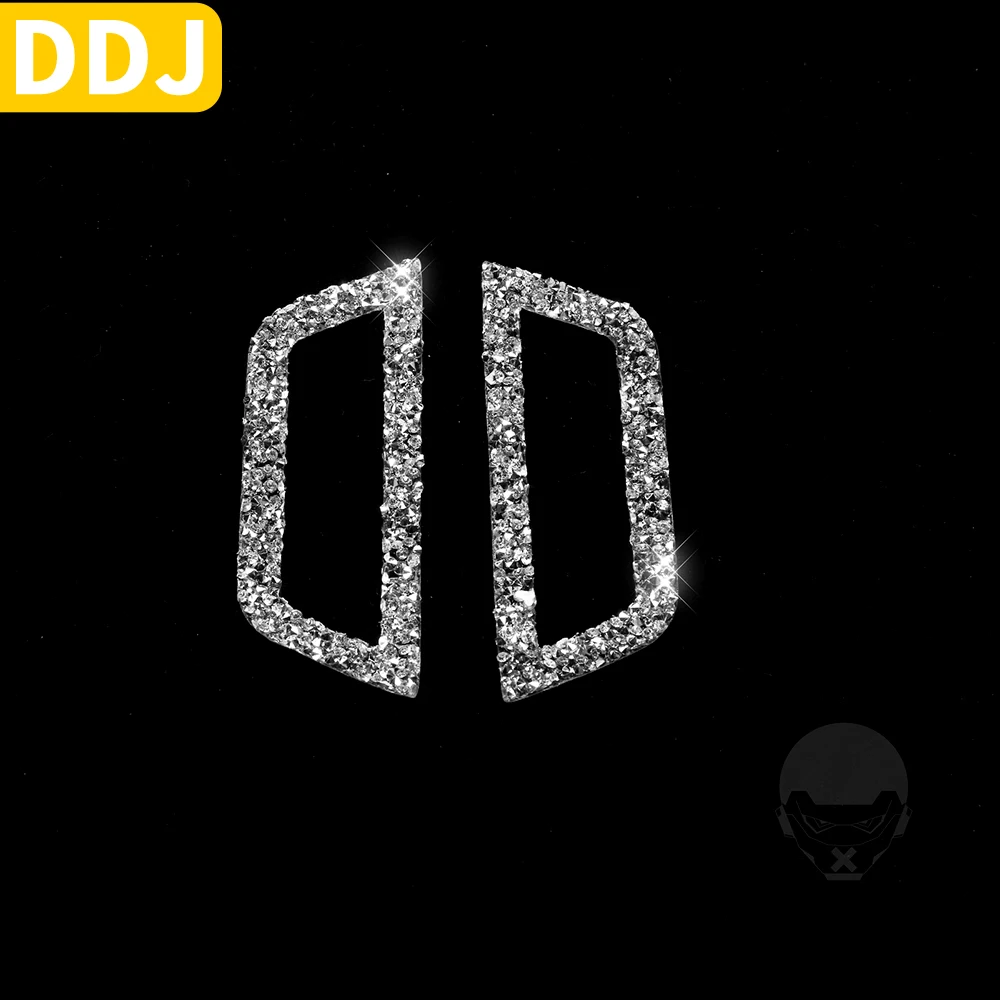

For BMW 3 Series E46 1998-2005 Bling Crystal Shiny Diamond Interior Car Stickers Rear Seat Roof Vents Trim Decals Accessorie