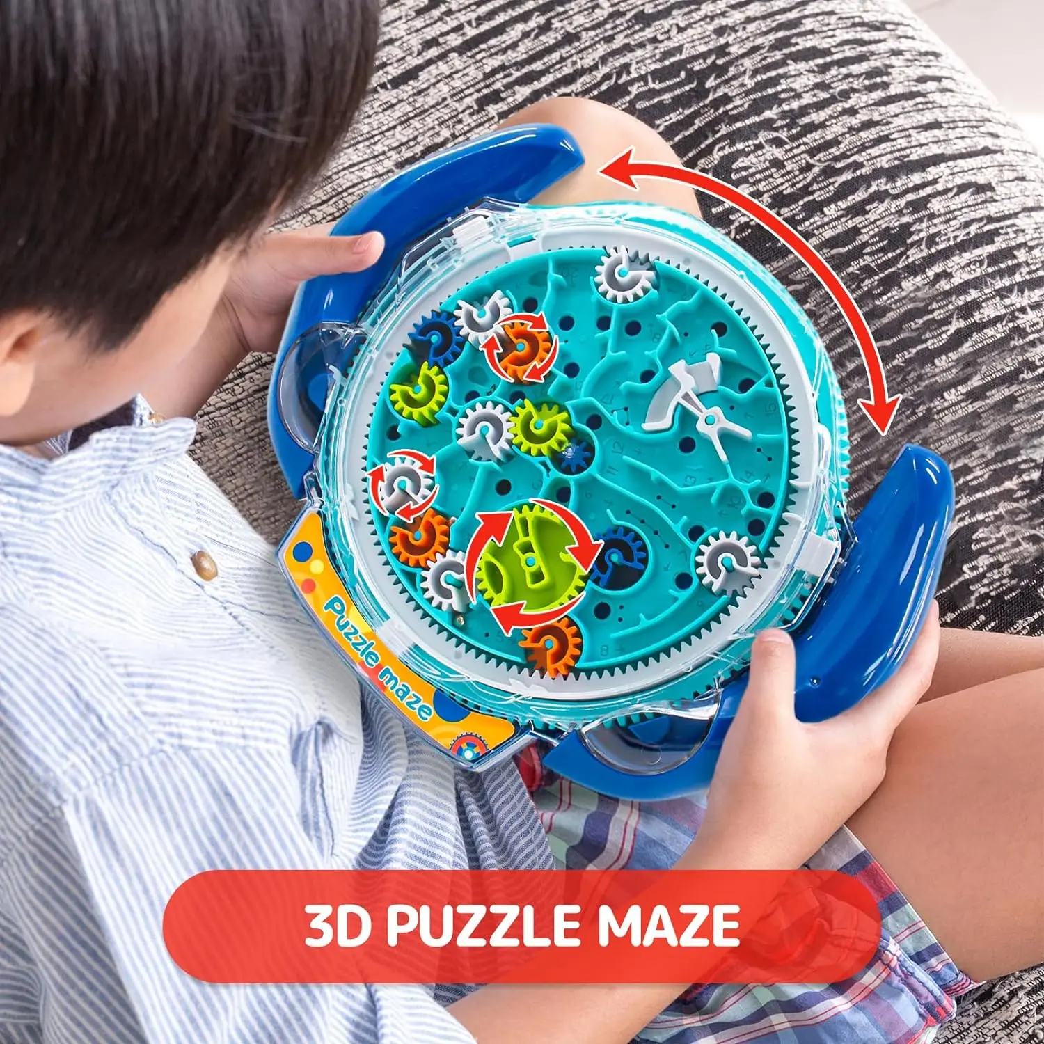 

Mind Puzzles 3D Maze Puzzle Brain Teasers Gravity Ball Game Maze Ball Puzzle Toy Gift for Kids Adults Labyrinth Game Marble Maze