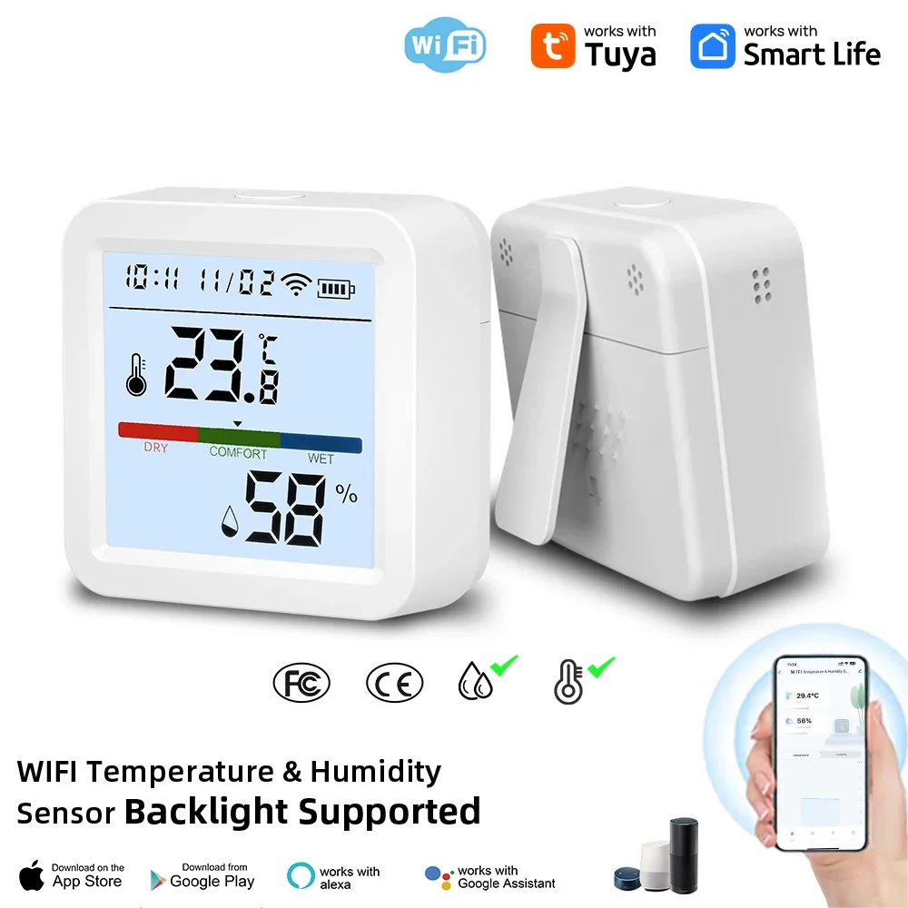 

Tuya WIFI Умный термогигрометр TH05