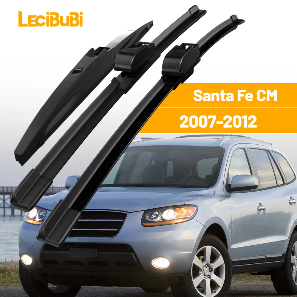 

Щетки Стеклоочистителя Hyundai Santa Fe CM 2007-2012, Комплект Передних И Задних, Резиновые