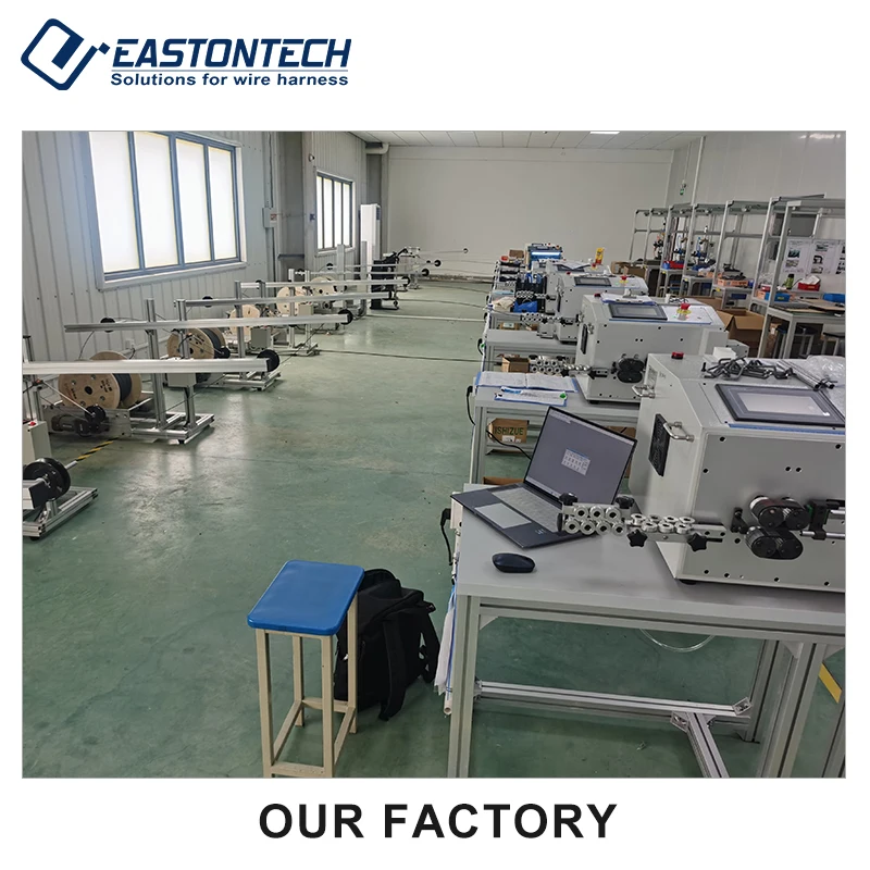 Eouttech EW-08D-1Automatic 3D гибкий станок для проволоки машина резки и зачистки проводов