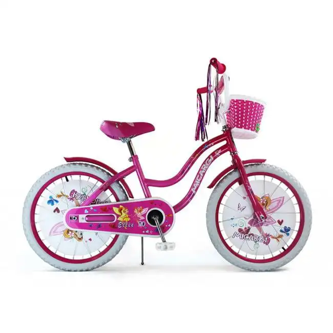 

20 дюймов. Велосипед для девочек, ярко-розовый и розовый