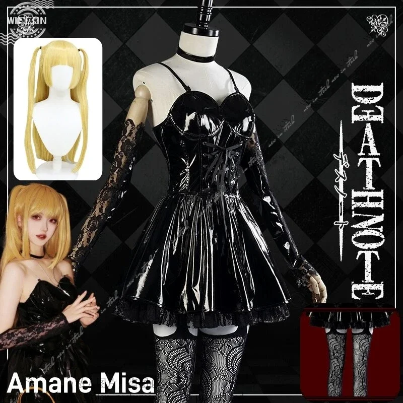 Amane Misa аниме косплей парик на Хэллоуин ролевые игры вечерние ноты искусственная