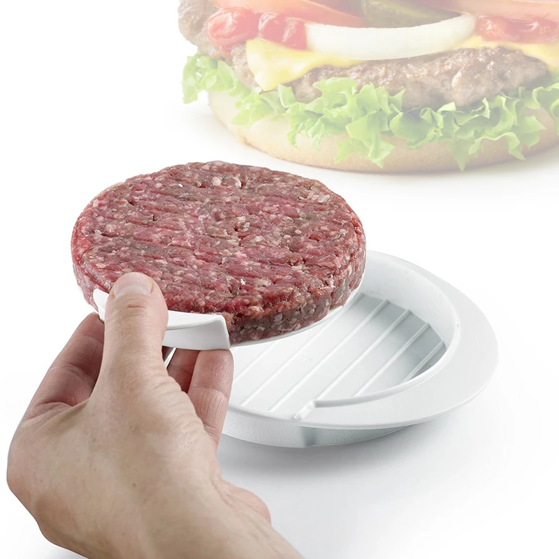 

DIY Hamburger Meat Press Tool Food-Grade Plastic Makers Meat Burger Maker Mold Hamburger Press Burger Kitchen Tool Dropship
