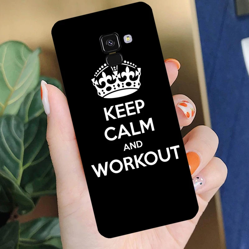 Workout Motivation fitness Gym Case For Samsung A9 A8 A7 A6 J8 J6 J4 Plus 2018 A3 A5 J1 2016 J5 J7 J3 2017 Back Cover images - 6