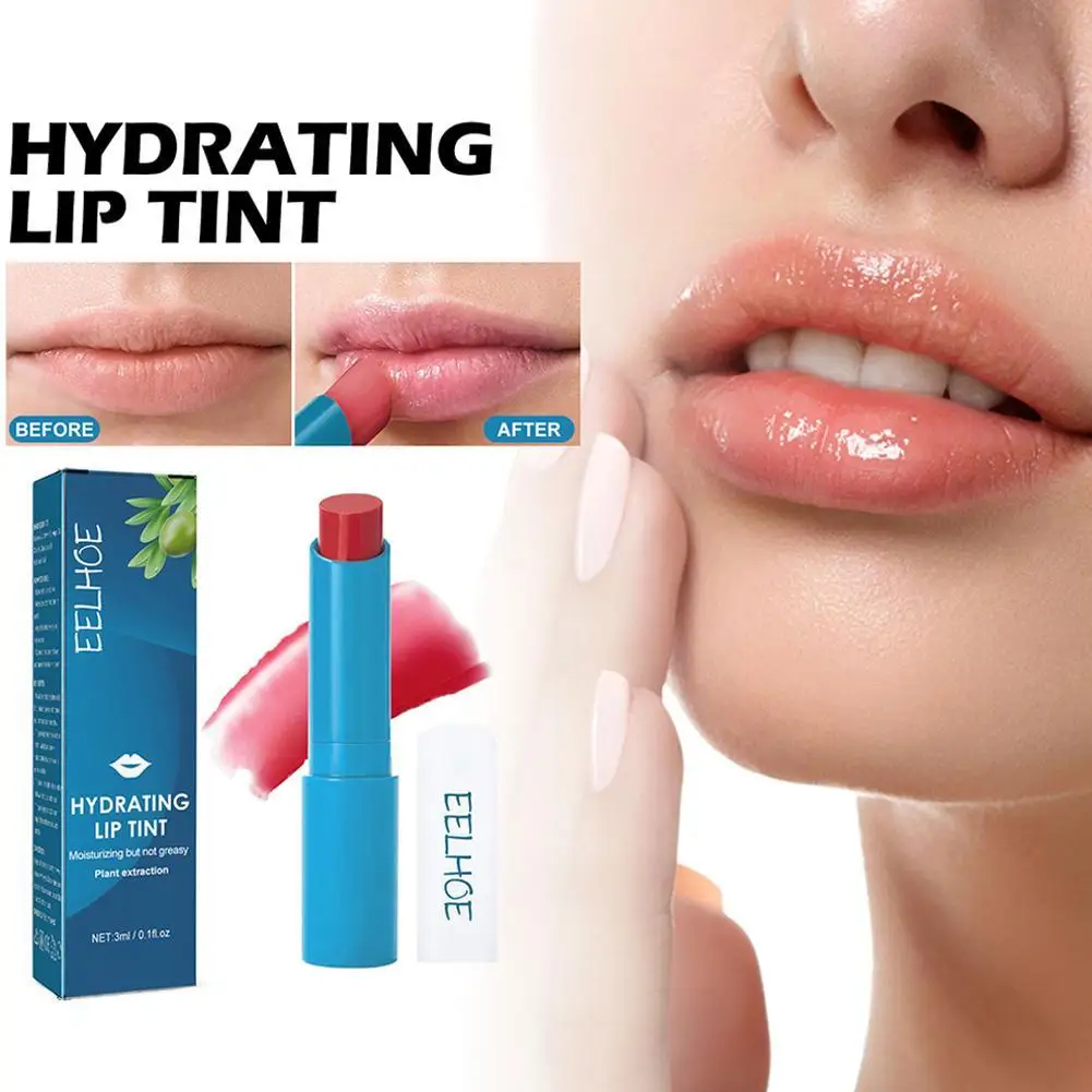 

Moisturizing Strength Hydrating Lip Tint Lipstick Waterproof Lasting Nutritious Lip Balm Natural Pink Primer Cosmetics