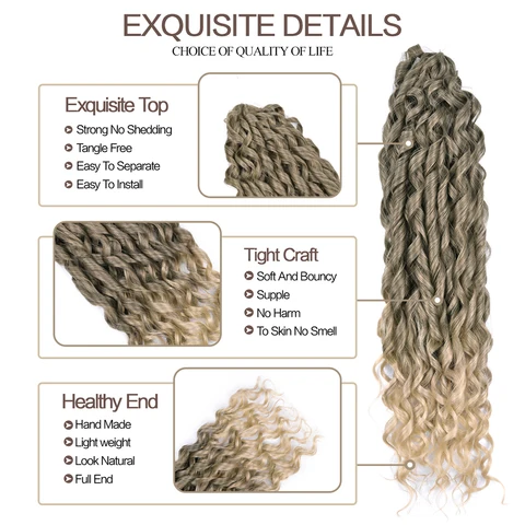 Синтетические волосы BUDABUDABUDA 22" Jessica, розовый, глубокие волны