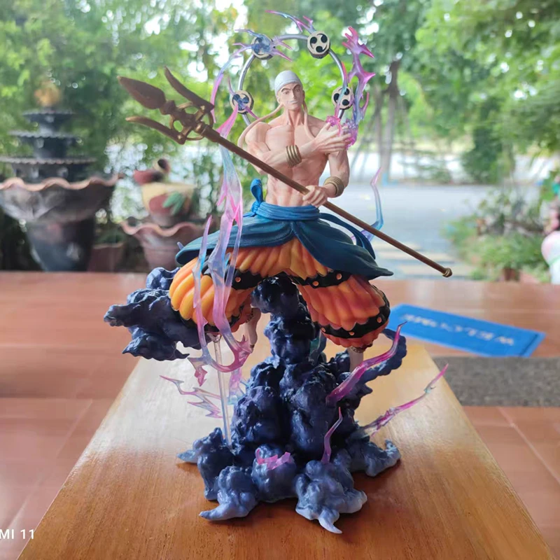 

Аниме One Piece Gk, фигурка Enel, Скай, Пия, эль, фигурка эль, искусственная кожа, игрушка для детей, подарок на Рождество