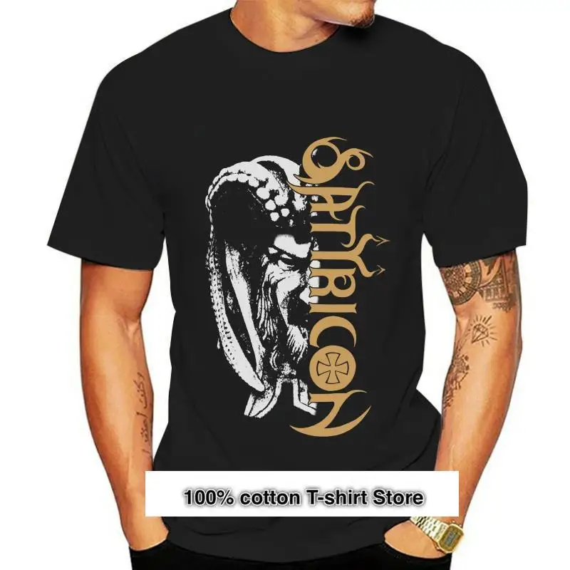 

Camiseta 100% algodón SATYRICON Now diabólico, nueva talla