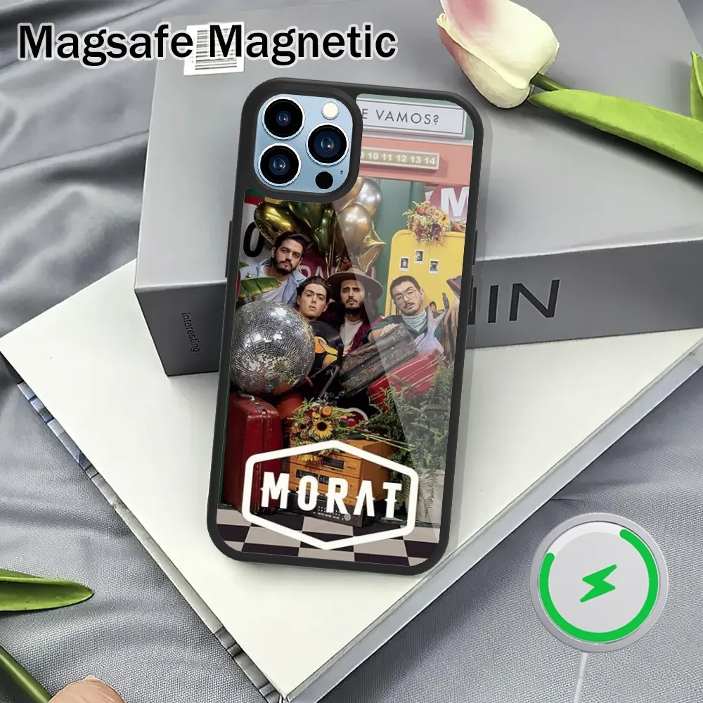 Чехол для телефона Band M-Morat Balas Perdidas iPhone 16 15 14 13 12 11 Plus Pro Max Magsafe с магнитной