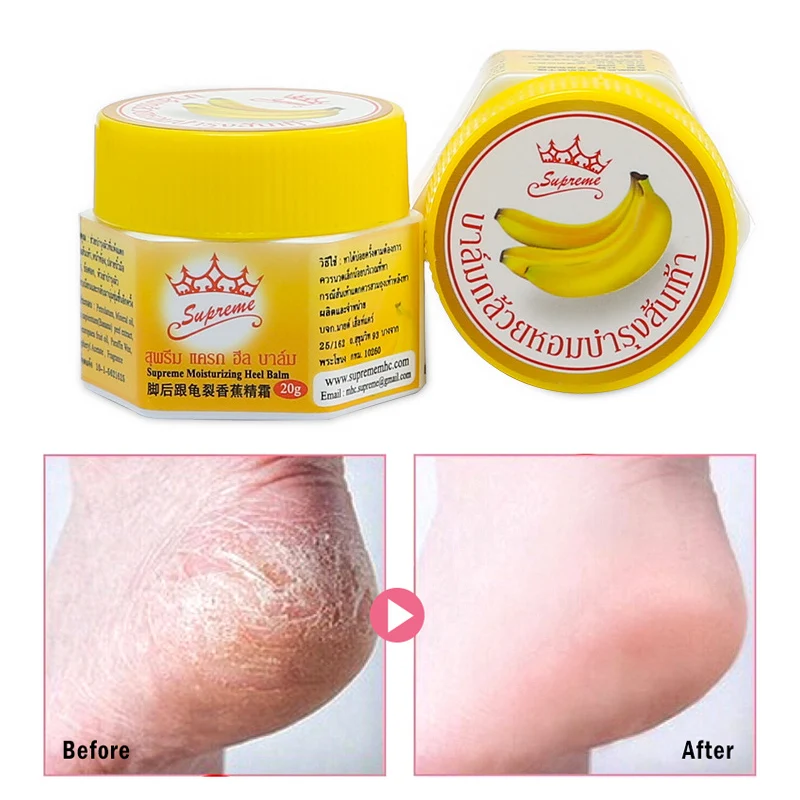 

Thailand Banana Oil Anti-Cracking Moisturizing Cream Hand Foot Heel Anti Chapping Nourishing Ointment Anti Cracked Repair Cream