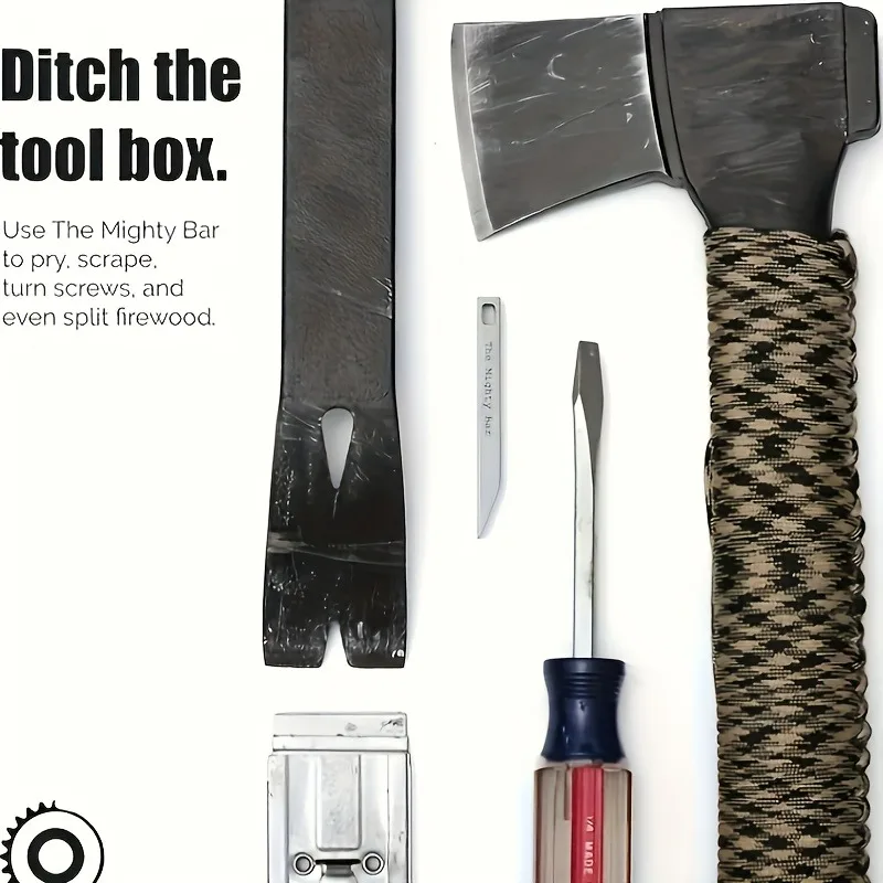 Карманный Нож И Открывалка Для Бутылок Mighty Bar Суперпрочный Брелок Из Нержавеющей