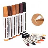 13pcs furniture touch up kit markers filler sticks wood scratches restore kit scratch patch paint pen for stains scratches