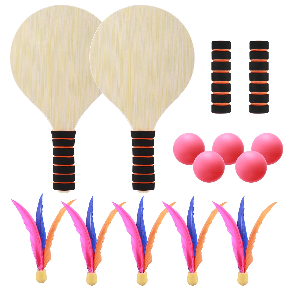 

Детские теннисные ракетки, ракетки для тенниса, игры, пляжные игрушки, набор для бадминтона для детей с 2 ракетками (случайный цвет ручки), футбол