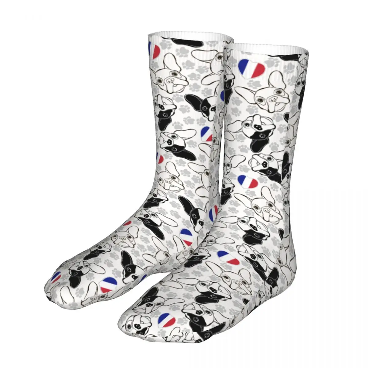 

Men Sport French Bulldog Dog Socks Cotton Cartoon Animal Women Socks
