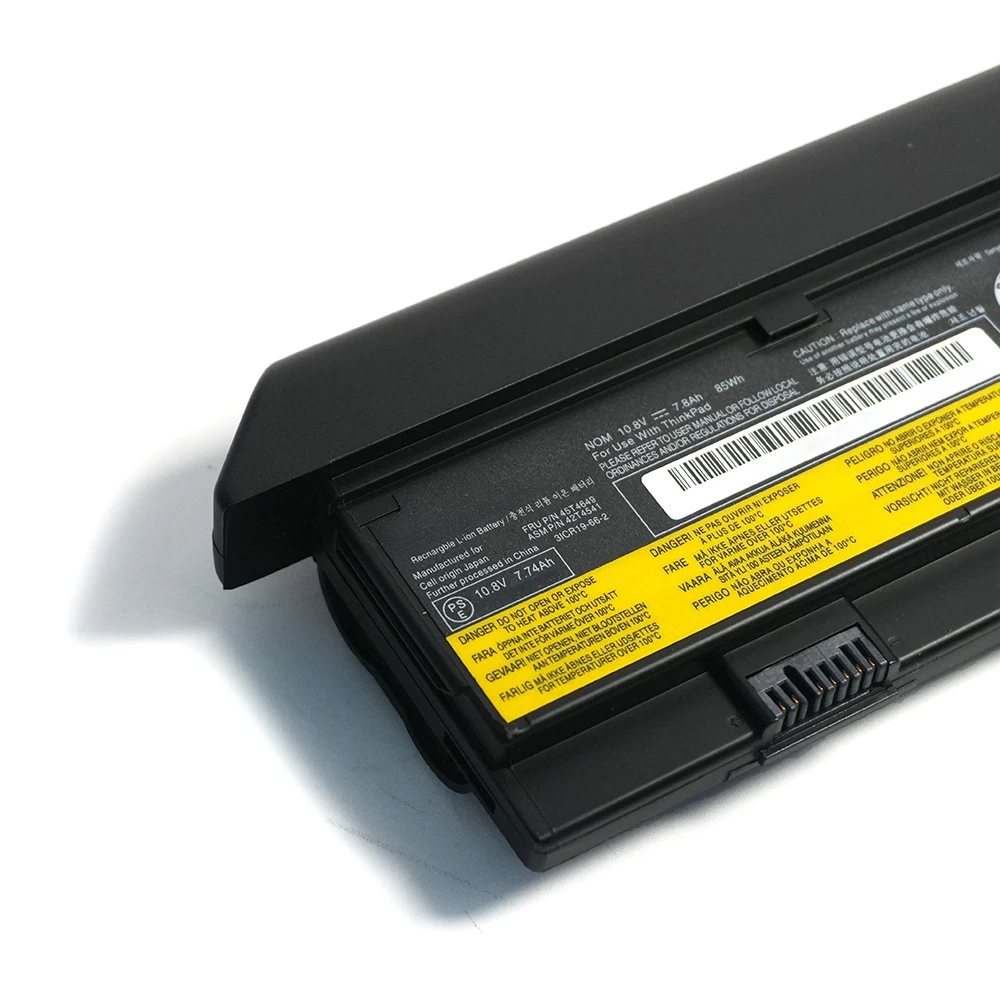 Фото 45T4649 42T4541 10,8 В 85 Втч 7800 мАч Аккумулятор для ноутбука Lenovo ThinkPad X200 X200s X201 X201s X201i серии 42T4535 42T4539 47++ №4