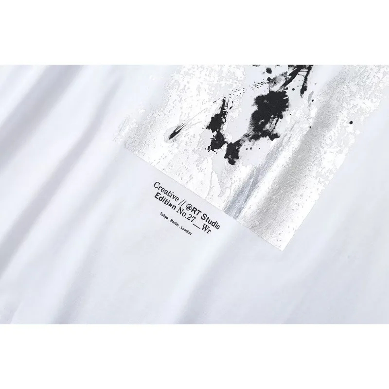 Женские летние футболки TRAF ZR Y2k новые хлопковые топы с круглым вырезом и коротким