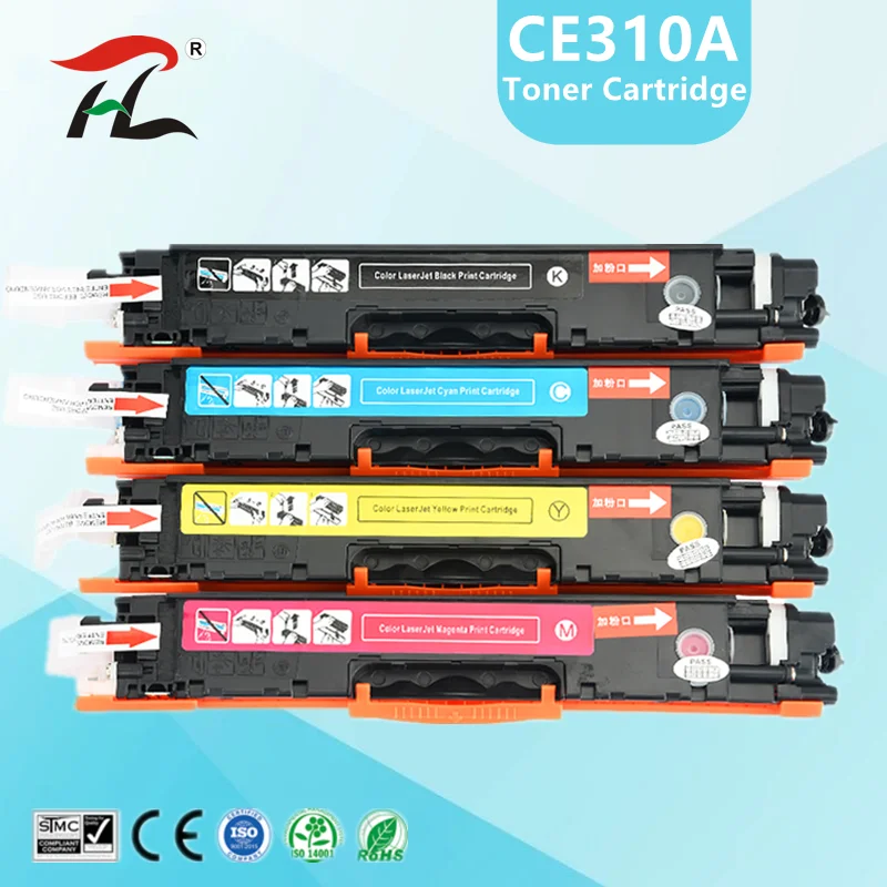 

Compatible Toner Cartridge CE310A 310a ce310 CE311A CE312A CE313A for HP 126A LaserJet Pro CP1025 1025nw M275mfp M175a M175nw