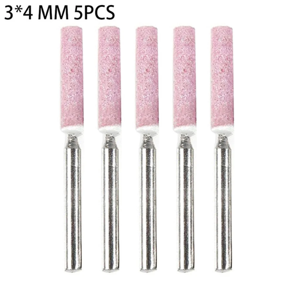 

5Pcs 5/32\" Chain Saw Grinding Head Diamond Grinder Sharpener Grinder Files For Craftsman For 1/4" Pitch 3/8"LP Pitch Chainsaws