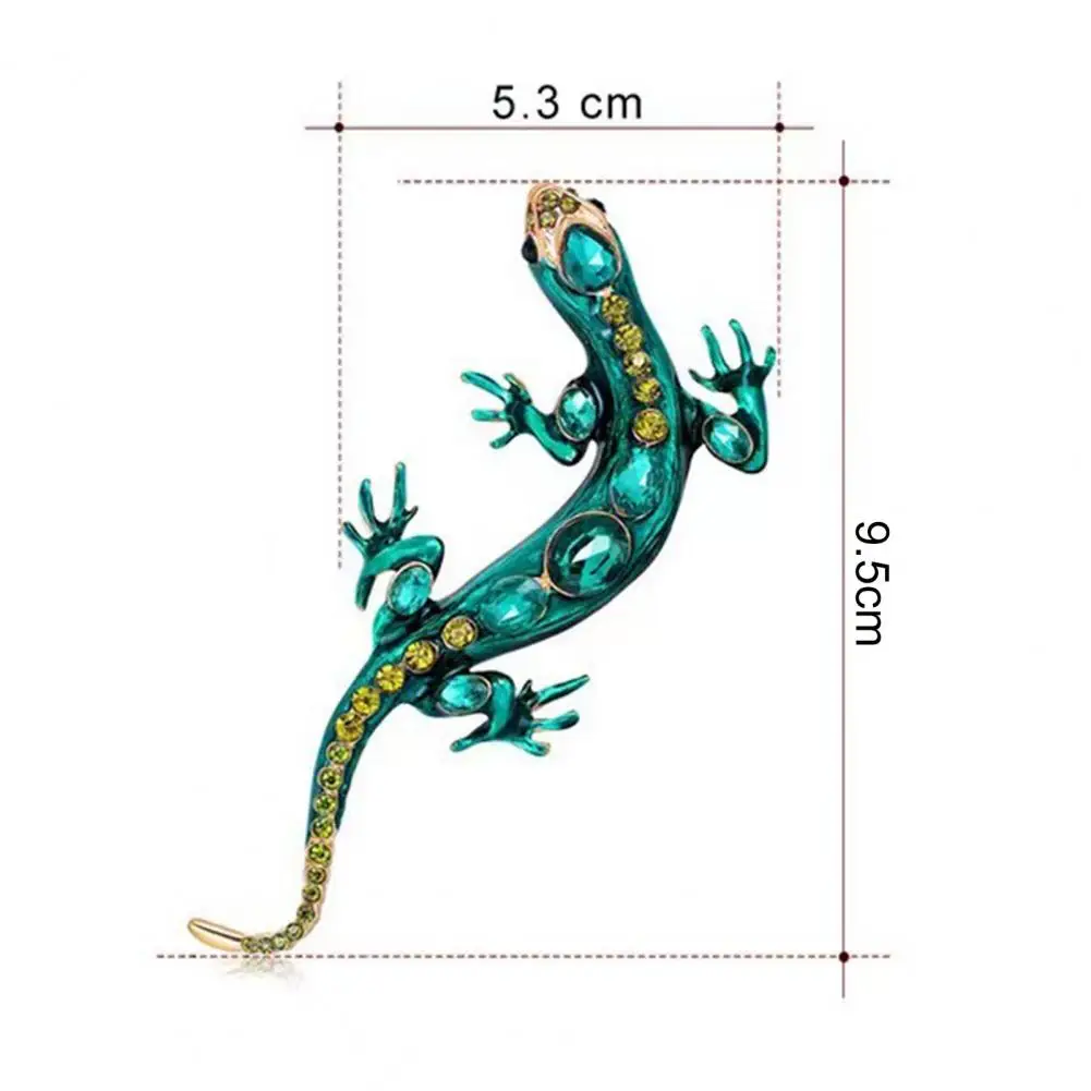 Брошь в форме рептилий булавка изысканная Винтажная брошь рептилии с