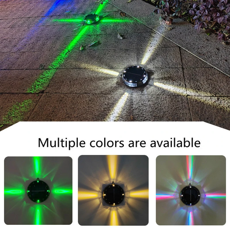 

Фонарик на солнечной батарее, садовый водонепроницаемый светильник для дорожек, двора, газона, 6 светодиодов, суперъяркий, IP65