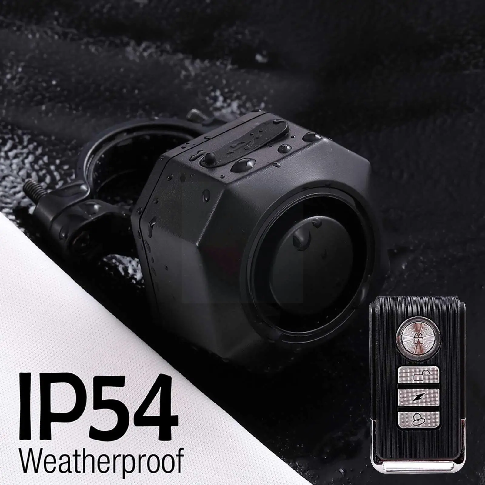 

Bicycle Anti-theft Alarm Wireless Remote Control Electric Accessory 110db Security Rechargeable Vibration Sensor For Bike 1 P0u5