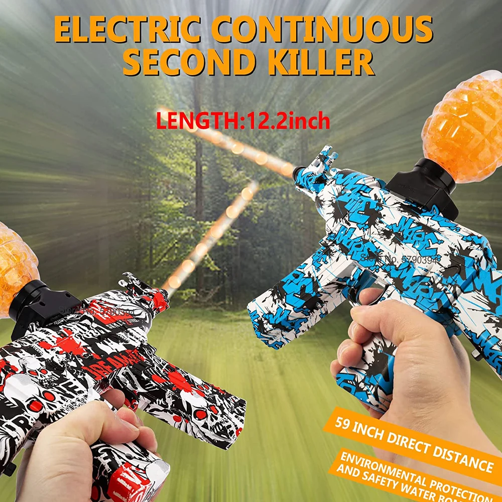 Электрический пистолет-Blaster игрушечное оружие водный мяч автоматический