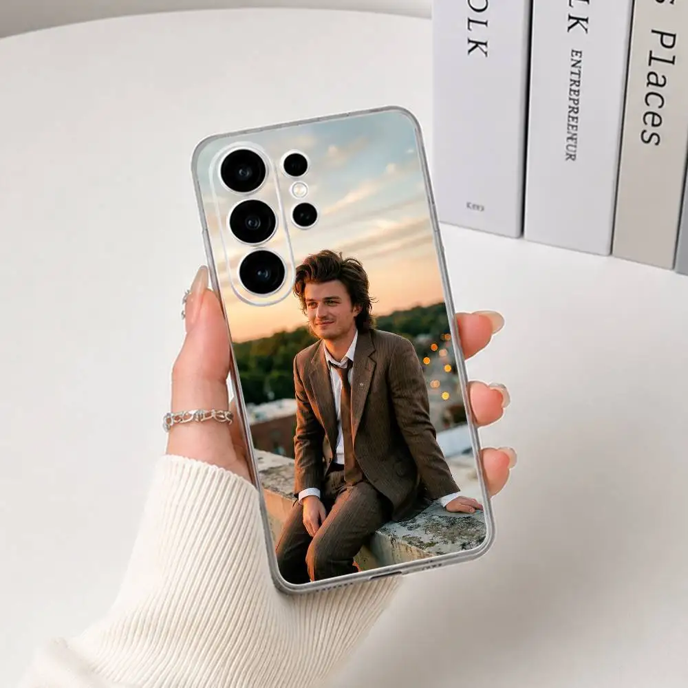 Фото Чехол для телефона из мягкого силикона Actor S-Steve Harrington для Samsung S25, S24, S21, S22, S23, S30, Ultra, S20, Plus №4