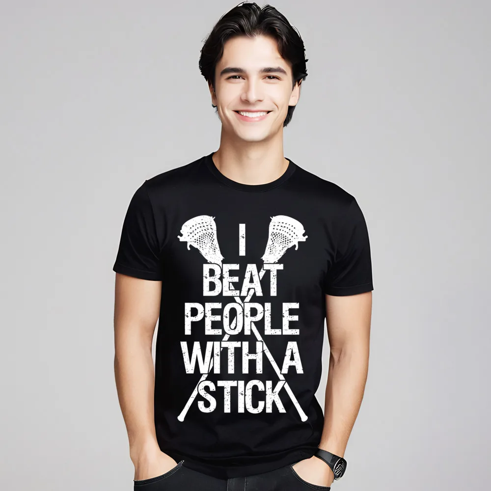 acrosse P ayer I BEAT Crewneck T Shirt Thanksgiving Day Tops Tees Short Sleeve Special 100% Cotton Funny Shirts Normal Mens